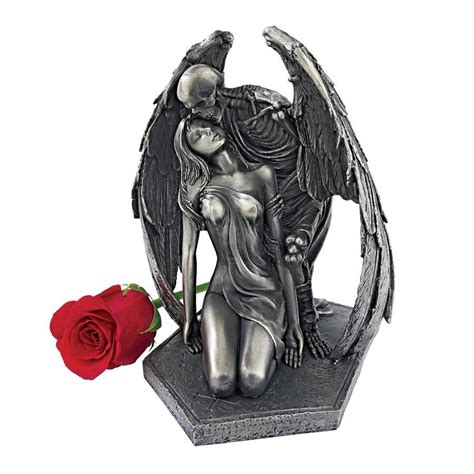 Design Toscano Kiss of Death Winged Skeleton Statue - Walmart.com - Walmart.com