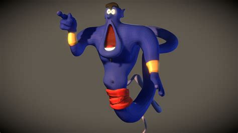 Aladdin Genie - Download Free 3D model by Sheenk103 [a236e6a] - Sketchfab