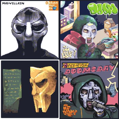 Pixilart - MF DOOM Albums by Archer-a