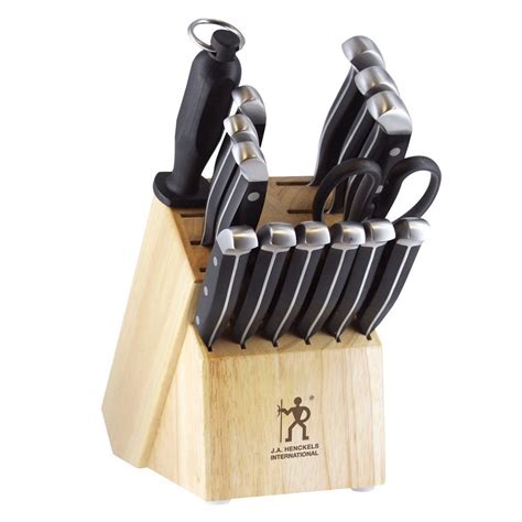 J.A. Henckels International Statement 15-pc Knife Block Set Only $94.28