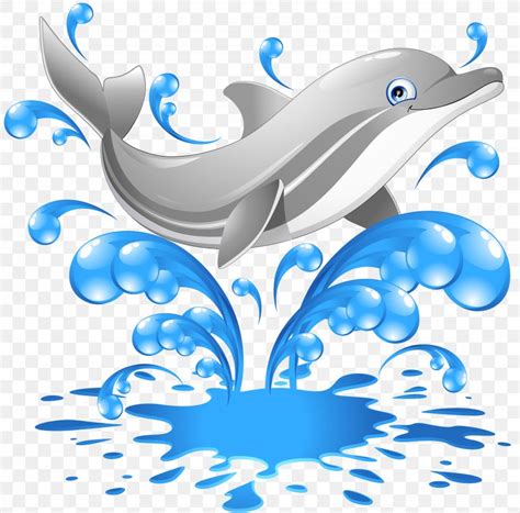 Dolphin Cartoon Clip Art, PNG, 3197x3156px, Dolphin, Beak, Black And White, Blue, Cartoon ...
