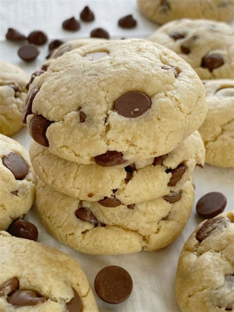 No Egg Cream Cheese Chocolate Chip Cookies | Together as Family