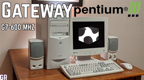 Vintage Gateway Pentium III Desktop Computer from 2000 - YouTube