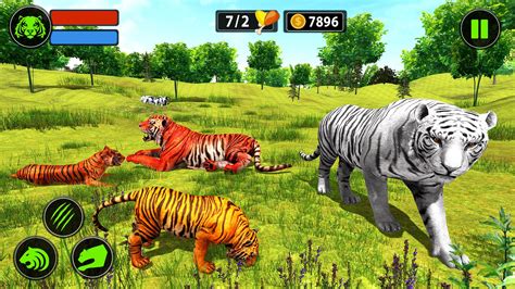 Android için Wild Tiger Family Simulator - Tiger Games - APK'yı İndir