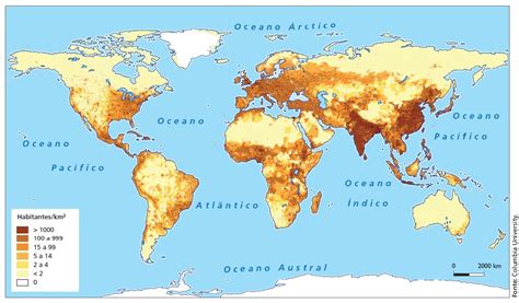 Mapa Demografico De Asia