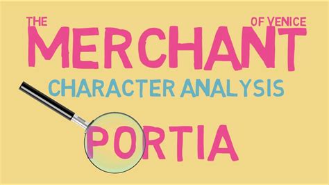 The Merchant of Venice: Analysis of Portia + Key Quotes - YouTube