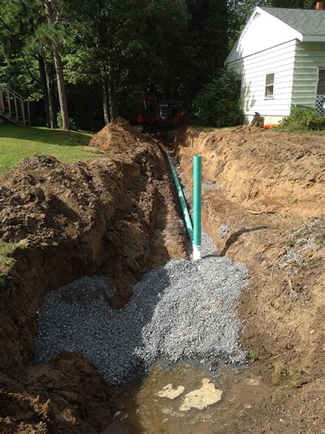 Residential Sewer Line Install 004 | Colonial Excavating