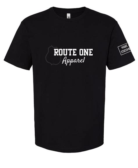 Route One Apparel Varsity Logo (Black) / Shirt | Route One Apparel