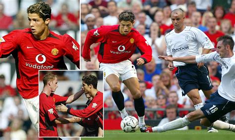 Cristiano Ronaldo Manchester United Debut