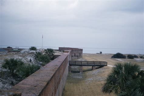 Florida Memory • View of Fort Clinch - Fernandina Beach, Florida