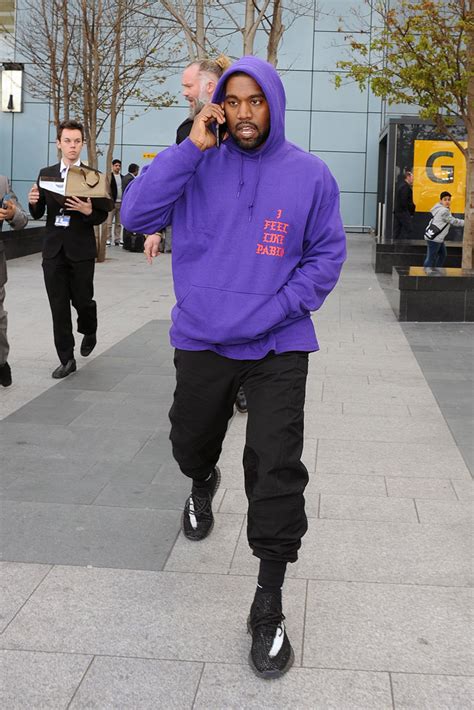 Must-See: Kanye West Wears Unreleased Yeezys Again [PHOTOS] – Footwear News