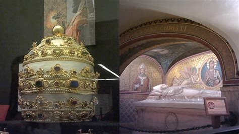 ST PETER'S TREASURY MUSEUM AND VATICAN GROTTOES-Tombs of the Popes ...