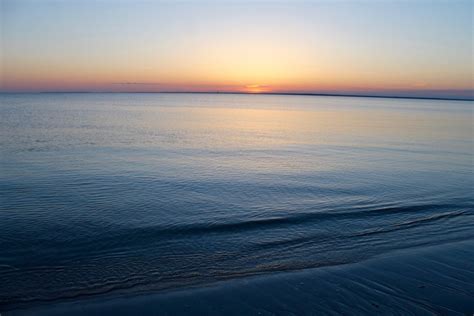 Old Silver Beach Sunset - Cape Cod Wave