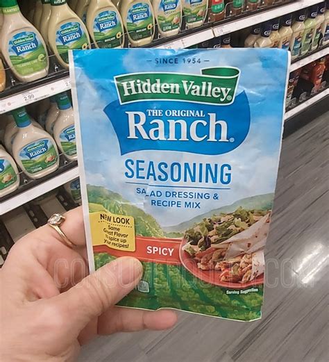 Hidden Valley Ranch Seasoning Packet Only 79¢ at Homeland!