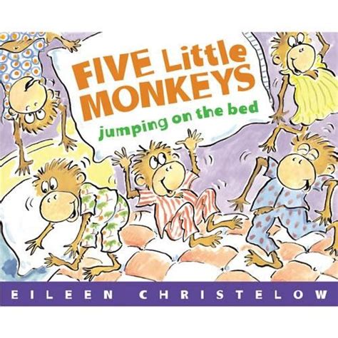 Five Little Monkeys Jumping On The Bed - Board Book