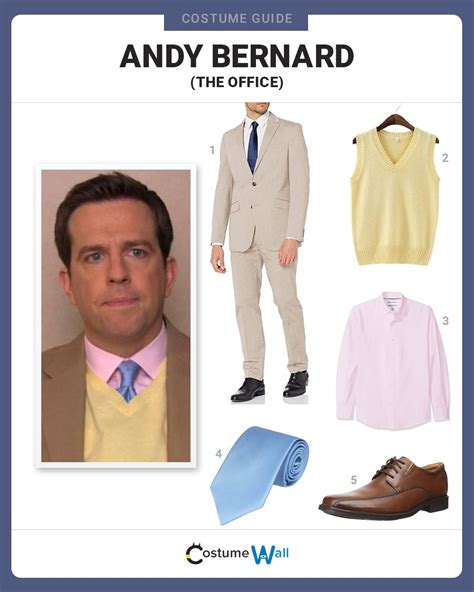 Dress Like Andy Bernard Costume | Halloween and Cosplay Guides