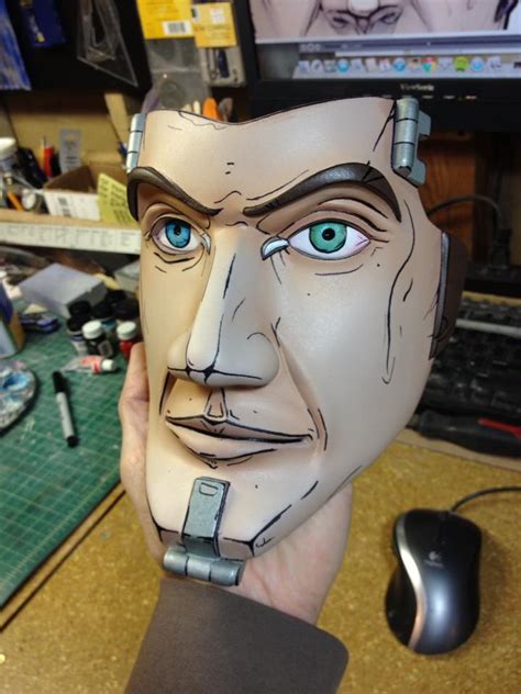 Borderlands 2 - Handsome Jack Mask - Punished Props