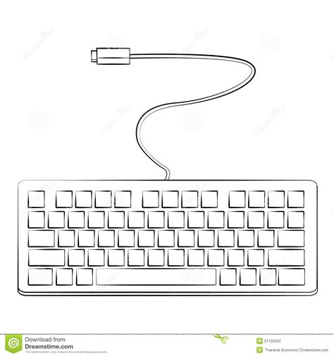 keyboard outline clipart 20 free Cliparts | Download images on ...