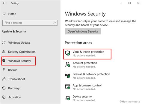 How to Enable Disable Antivirus Protection in Windows Security on ...