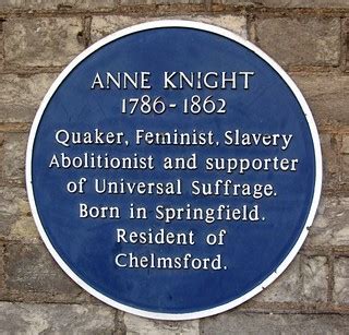 Blue Plaque, Anne Knight | Blue Plaque attached to the Grade… | Flickr