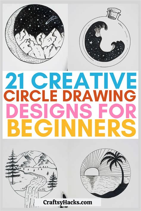 21 Easy Circle Drawing Ideas - Craftsy Hacks