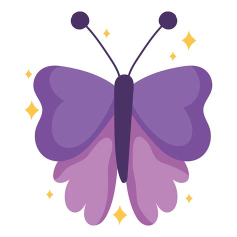 butterfly purple cartoon 6099675 Vector Art at Vecteezy