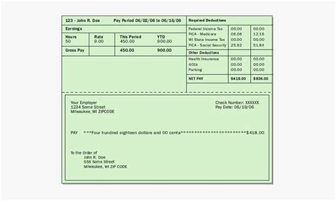 Clip Art Blank Pay Stubs Download - Pay Stub Design , Free Transparent ...