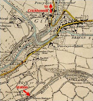 Victorian Crickhowell - the railways of the area