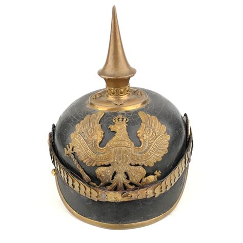 World War 1: Prussian Infantry Officer's 'Pickelhaube'