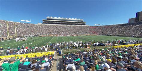 Section 29 at Notre Dame Stadium - RateYourSeats.com