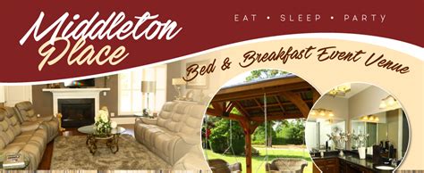 Middleton Place Bed and Breakfast | Event Venue South Carolina