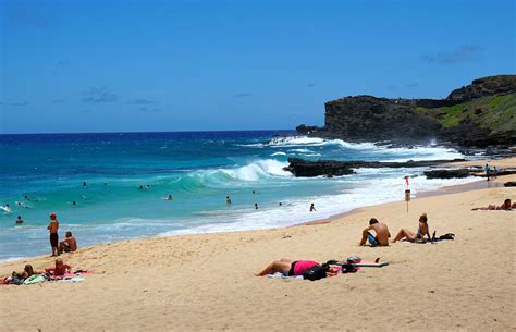 Sandy Beach Park - a playful local shore break