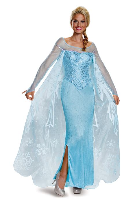 Elsa Frozen Prestige Ice Queen Dress Woman's Costume Adult X-Large 18-20 - Walmart.com