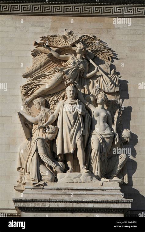 Relief, The Triumph of Napoleon in 1810, Arc de Triomphe, Triumphal ...