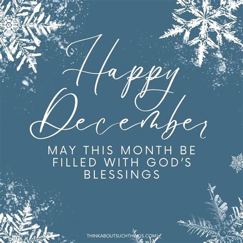 34 Beautiful December Blessings To Share During The Holidays | Think ...