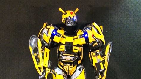 Epic Real Life BumbleBee Transformer Costume - YouTube