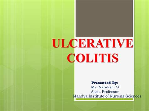 Ulcerative Colitis.pptx