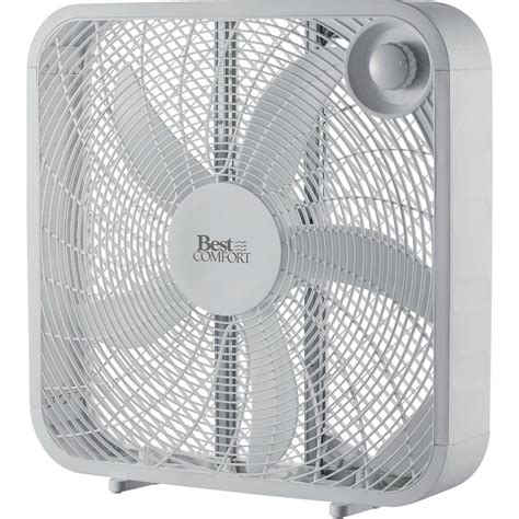 Best Comfort 20 In. 3-Speed White Box Fan | Do it Best