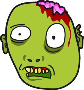 Zombie Brain Vector - ClipArt Best