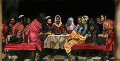 Black artwork Last Supper | African american art, Black artwork, Last supper