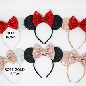 Mouse Ears Headband Mouse Ear Headband Colored Ears - Etsy