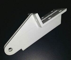 Vinyl Screen / Storm door closer bracket - White | eBay