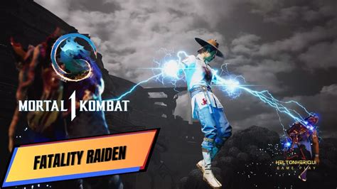 (MK1) FATALITY RAIDEN. - YouTube