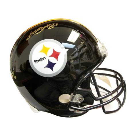 Antonio Brown Autographed Steelers Black Full-Size Helmet - JSA COA | Steel City Collectibles