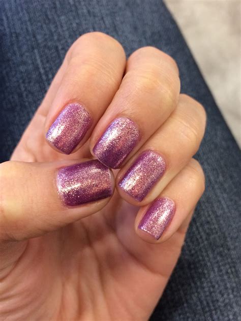 Sparkly Purple and Gold Nails | Nails, Gold nails, Purple