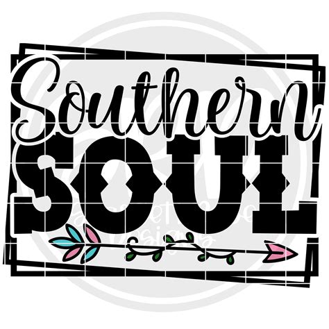 Southern Svg, Southern Soul SVG - Scarlett Rose Designs