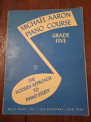 Michael Aaron Piano Course Grade Five | eBay