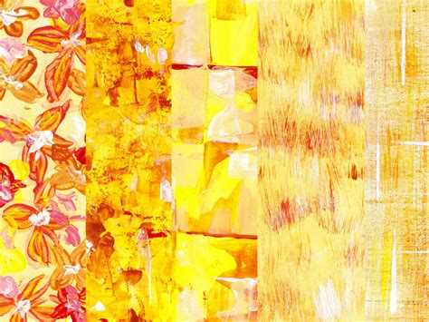 Yellow Abstract Painting Backgrounds (JPG) | OnlyGFX.com