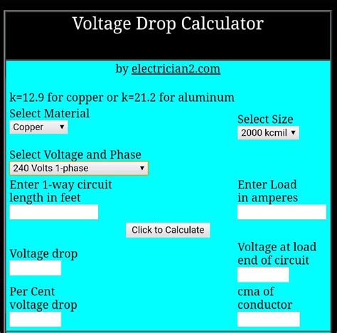 Voltage Drop Calculator Parallel Circuit - Circuit Diagram