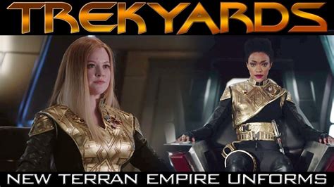 New Terran Empire Uniforms - ST:Discovery - YouTube